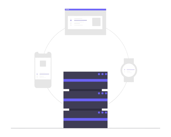 Illustration Support Informatique